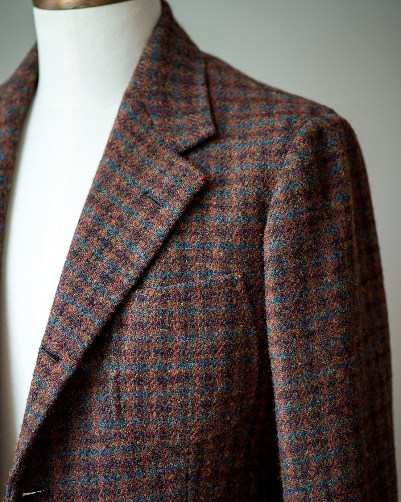 Sartoria Dalcuore Bespoke Single-Breasted Tweed Jacket