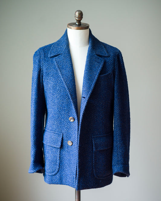 Sartoria Panico Tweed Caban Coat